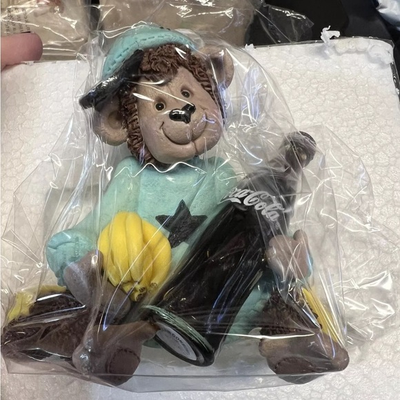 COCA-COLA 🐵 Monkey "Bottle Buddies" FIGURINE! 2000 Issue! Brand New In Box! - Picture 7 of 16